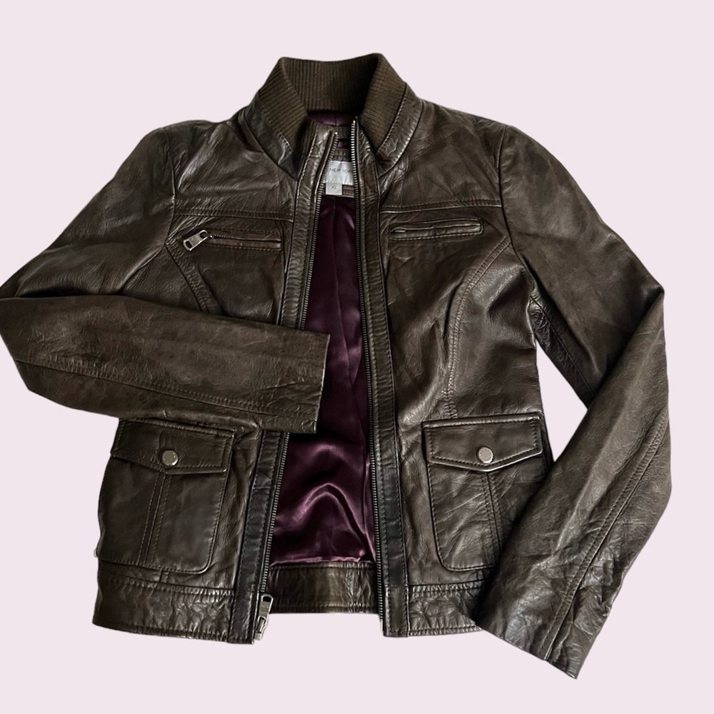 Marc New York Authentic Leather Jacket